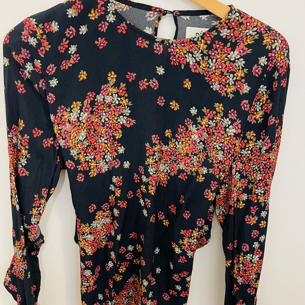 Decor blouse, open back